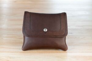 Brown Trim Style Purse