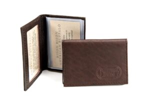 Id Card Case - Buffalo Leather - Made In America