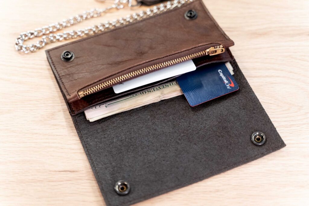 Bill Slots, Card Slots, Zipper Coin Case