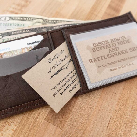 Rattlesnake Wallet - Made in USA