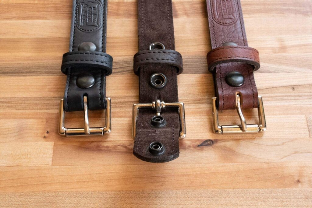 Buffalo Leather Belt - Customize Your Buckle Buffalo Leather Belt - Customize Your Buckle