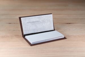 Buffalo Checkbook Cover Holding Register