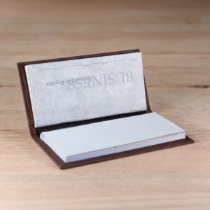 Buffalo Checkbook Cover holding register