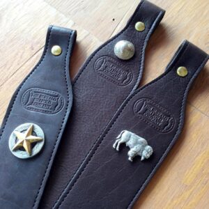 Buffalo Leather Rifle Sling - Made in USA - Buffalo Billfold Company