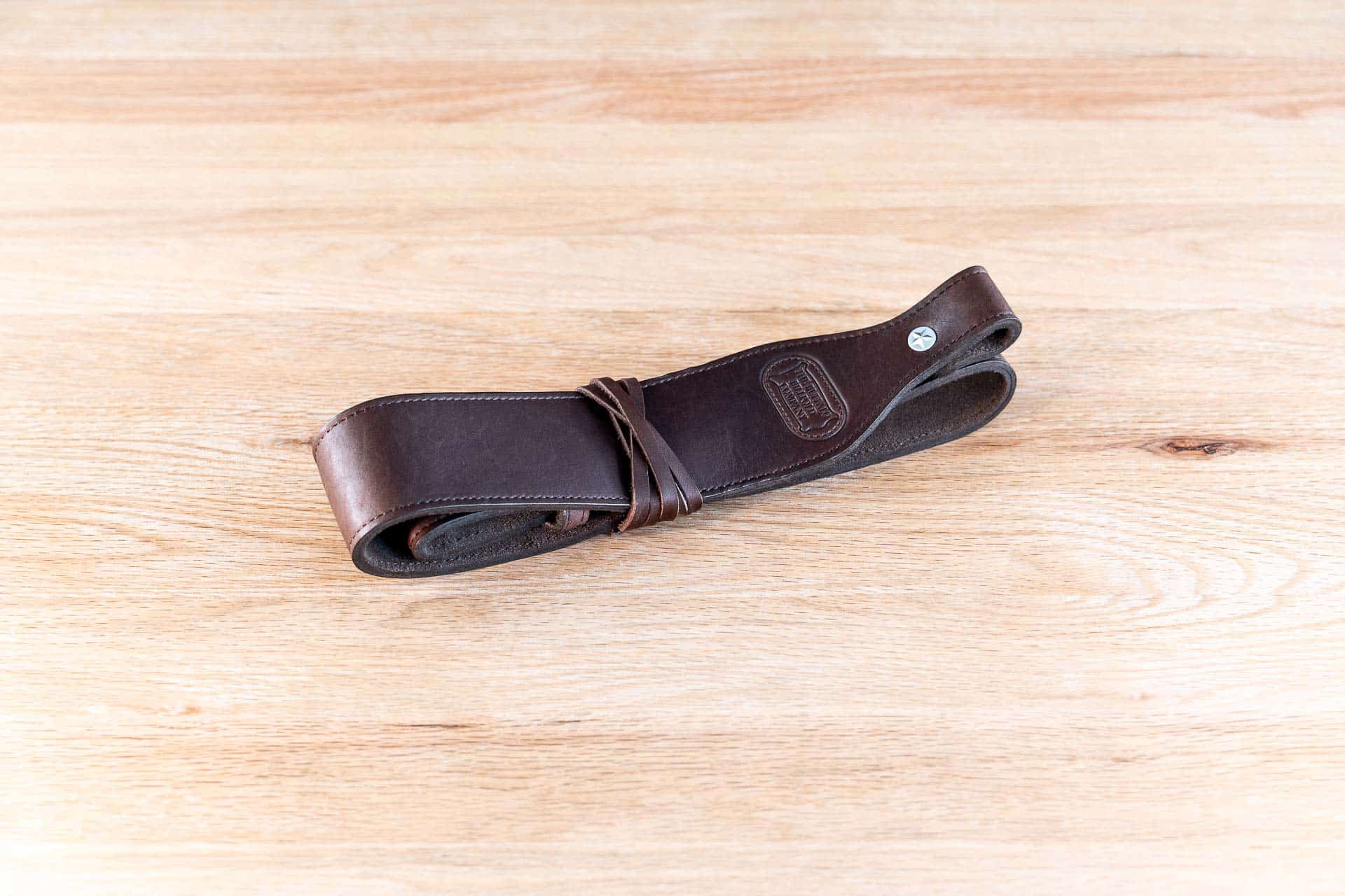 Brown Leather Rifle Sling - Made In Usa Brown Leather Rifle Sling - Made In Usa