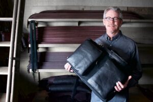 Black Leather Carry On Bag - Buffalo Leather - Made In Usa - Buffalo Billfold Company Black Leather Carry On Bag - Buffalo Leather - Made In Usa - Buffalo Billfold Company