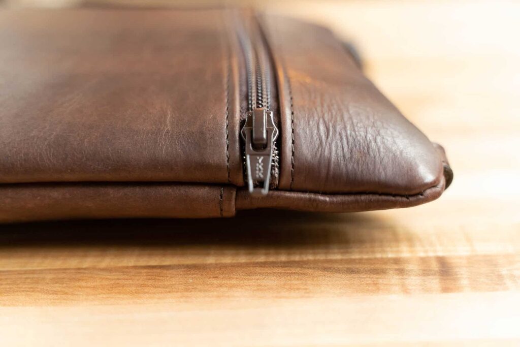 Buffalo Leather Travel Purse - Made In Usa Buffalo Leather Travel Purse - Made In Usa