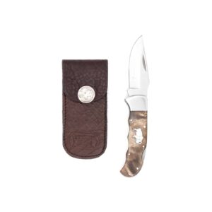 Leather Knife Sheath for Folding Knife - Made in USA