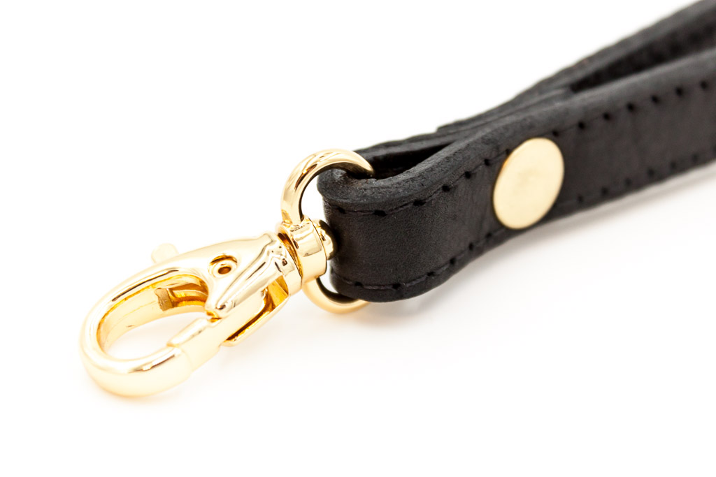 Buffalo Leather Wrist Strap - Black Buffalo Leather Wrist Strap - Black