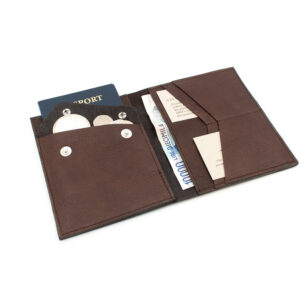 Leather Travel Wallet Passport Holder