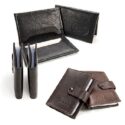 Handmade Buffalo Leather Card Cases - Made In Usa Handmade Buffalo Leather Card Cases - Made In Usa