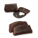 Handmade Buffalo Leather Coin Cases Handmade Buffalo Leather Coin Cases