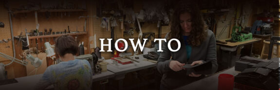 How To - Learn About How To Use Tools And Do Leather Work