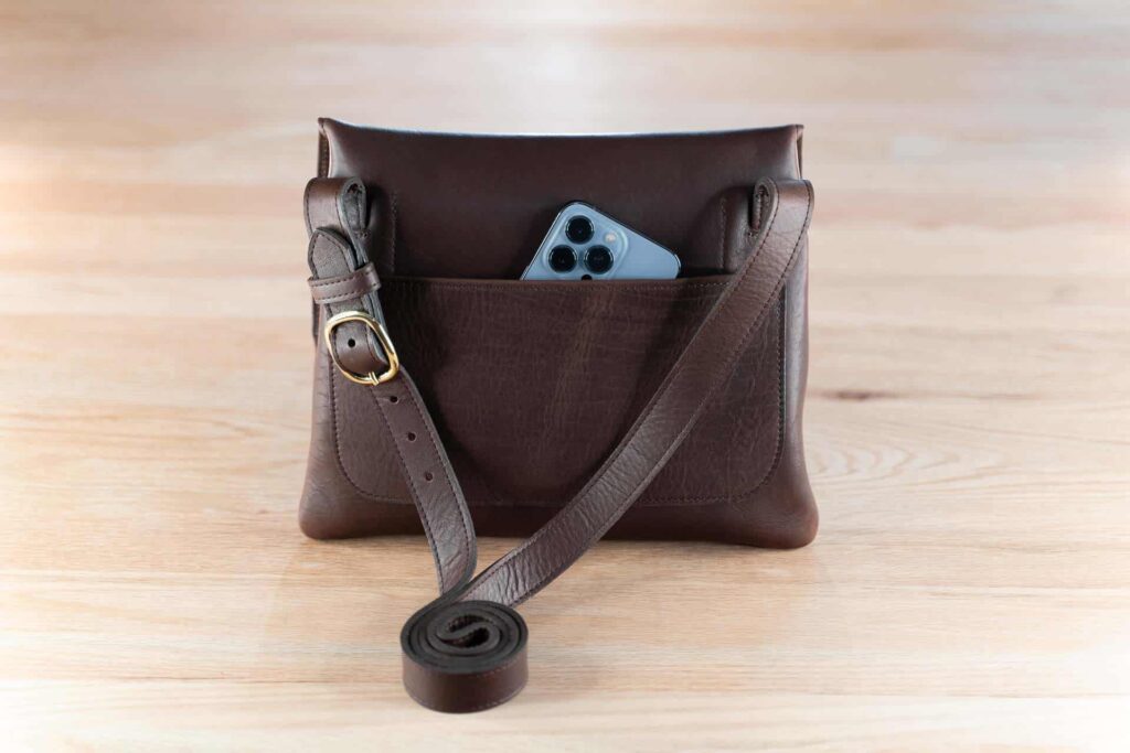 Phone Pocket On Back For Easy Access.