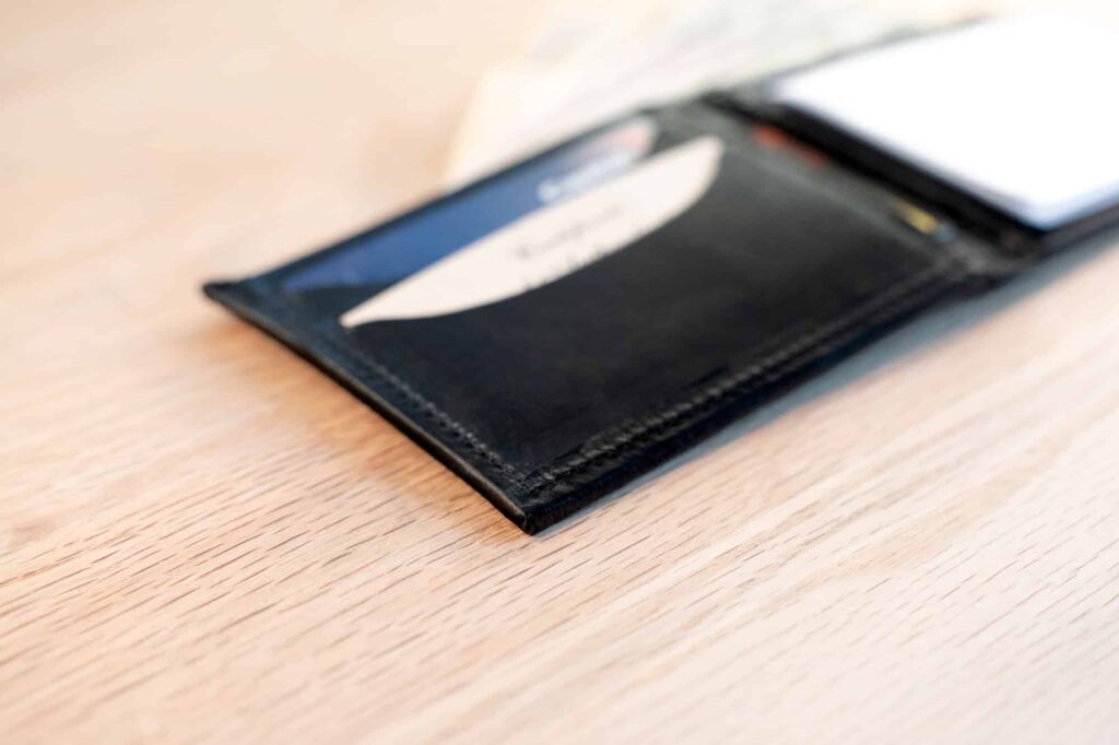 This Rfid Wallet Is Handmade From Full Grain Leather This Rfid Wallet Is Handmade From Full Grain Leather