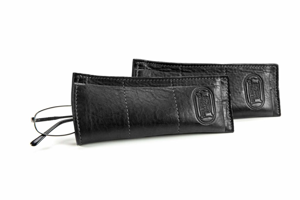 Spectacle Case - Black Leather - Made In Usa Spectacle Case - Black Leather - Made In Usa