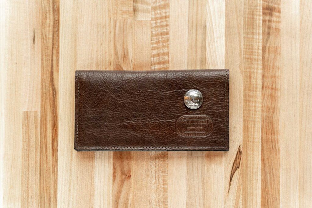 Cowboy Leather Wallet - Handmade - Made In Usa