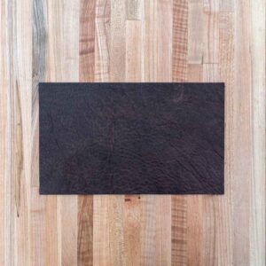 Rectangular Leather Coaster - 9.5 x 5.75 inches - Made in USA
