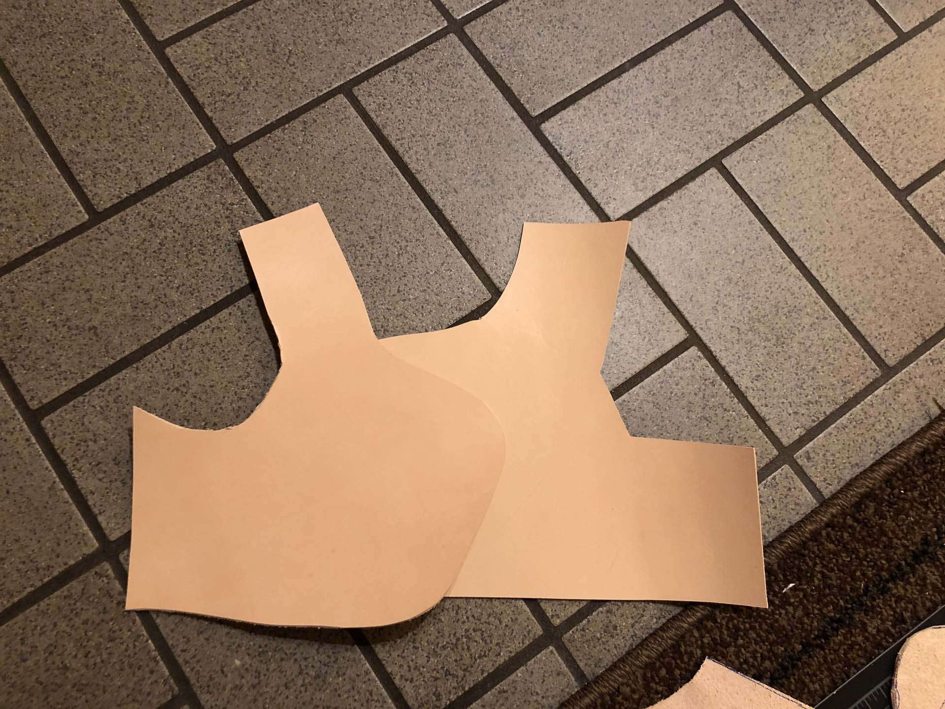 Leather-Armor-Cuirass-Front-Pieces How To Make Leather Armor
