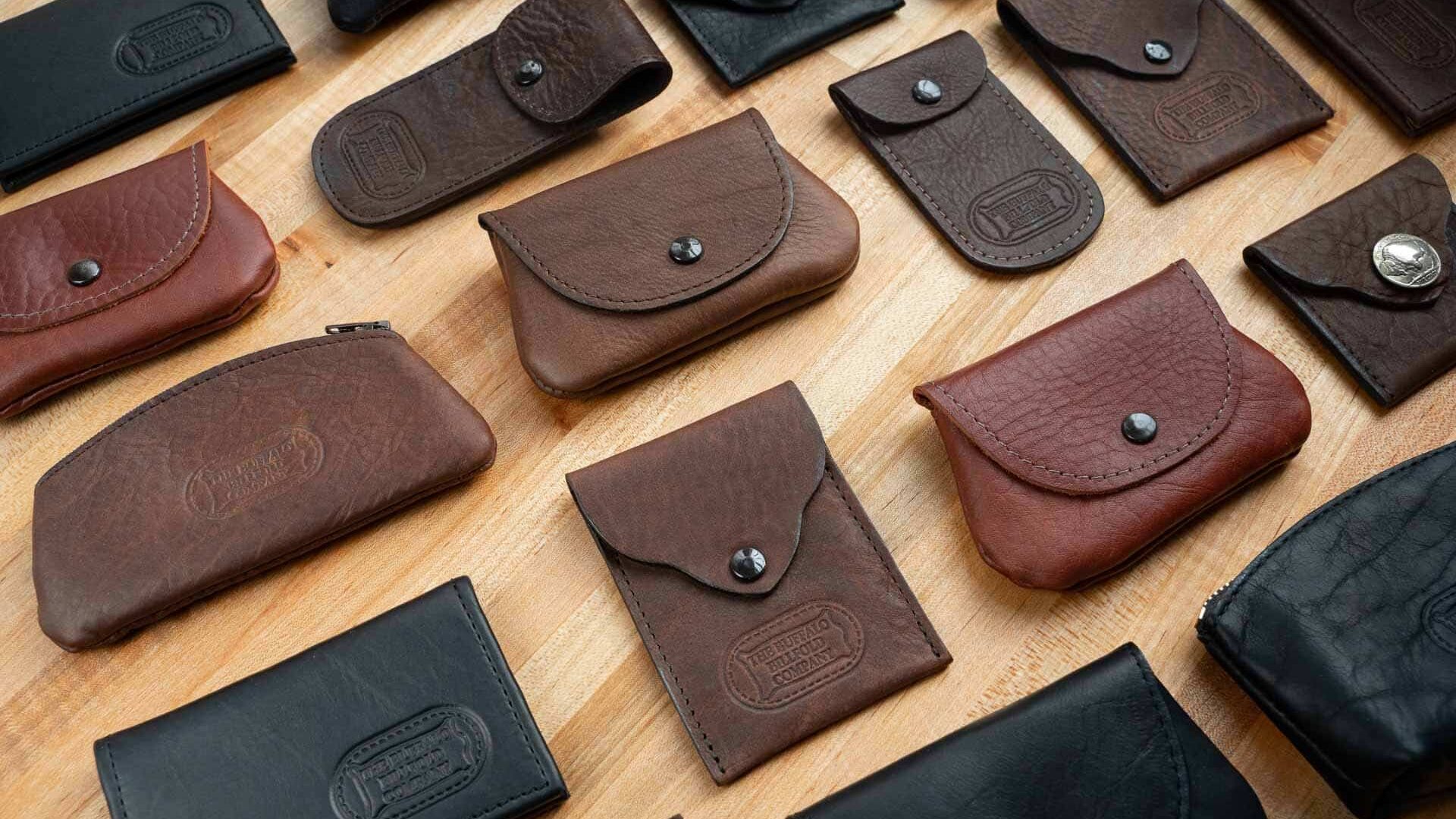 Buffalo Billfold Company - American Bison Leather Goods - Made In Usa, Since 1972