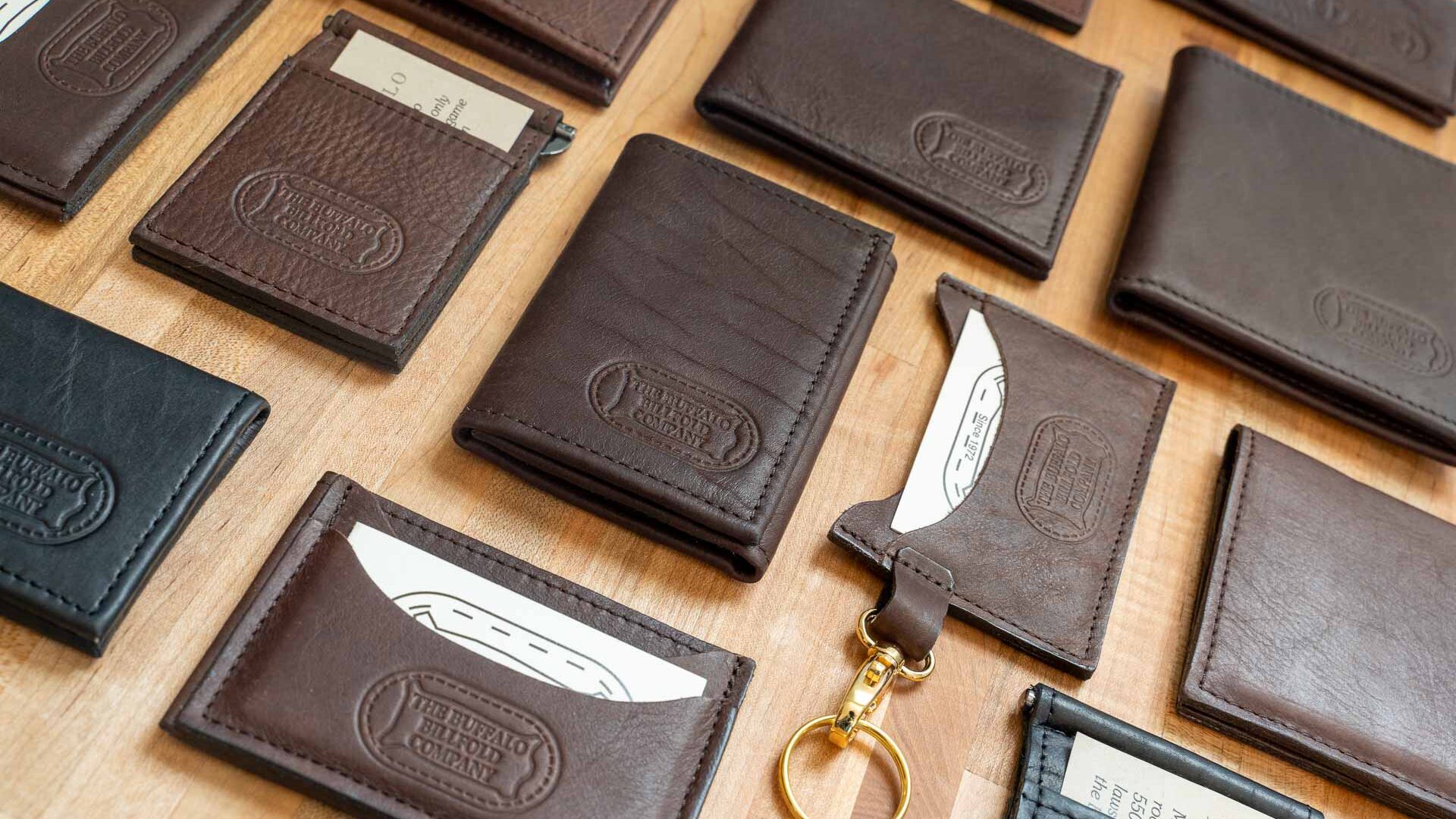 Buffalo Billfold Company - American Bison Leather Goods - Made In Usa, Since 1972