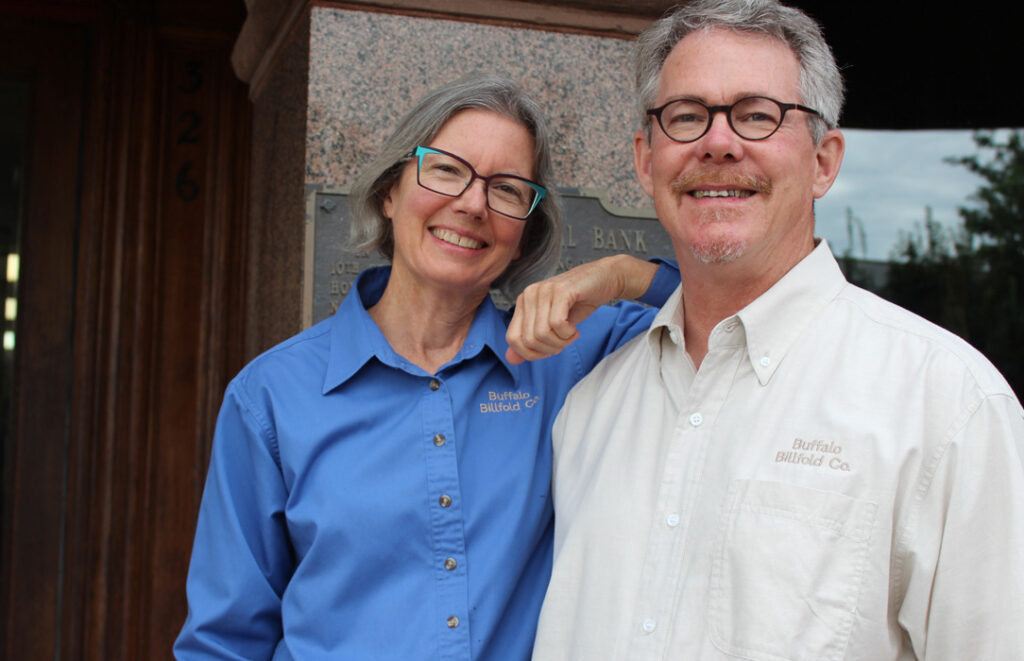 Bill And Lauri Keitel Of The Buffalo Billfold Company Bill And Lauri Keitel Of The Buffalo Billfold Company