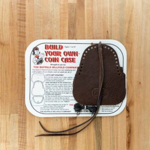 Leather Coin Pouch DIY Kit - Made in USA