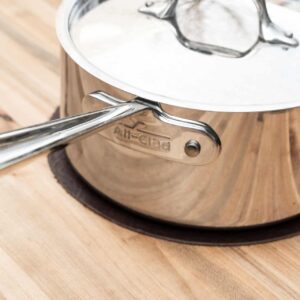 Leather Pot Holder - Made in USA