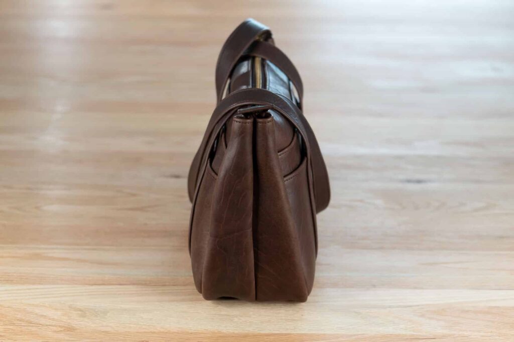 Brown-Leather-Shoulder-Bag-Large Leather Shoulder Bag