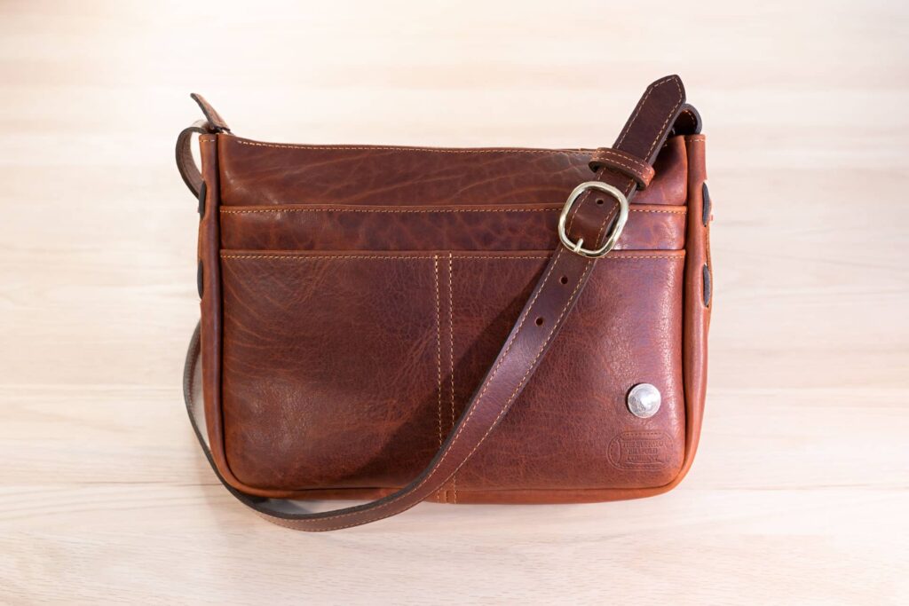 Dakota Bag - Red Leather Purse - Made in USA