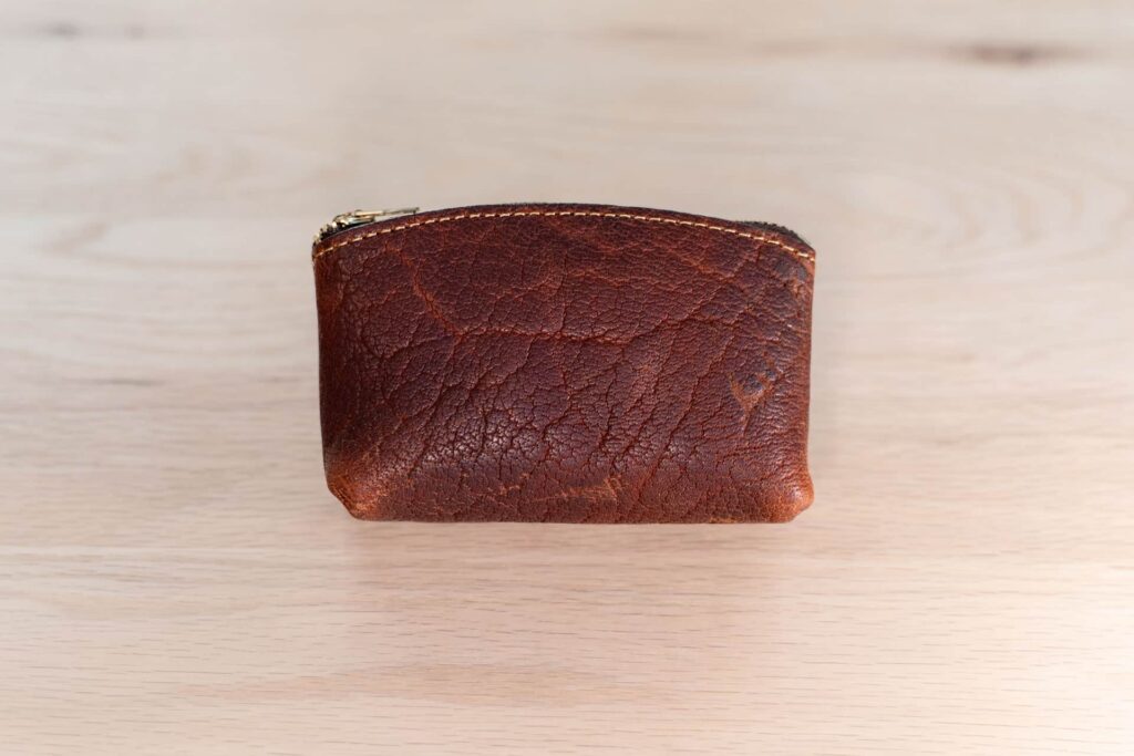 Shrunken Bison Full Grain Leather Shrunken Bison Full Grain Leather
