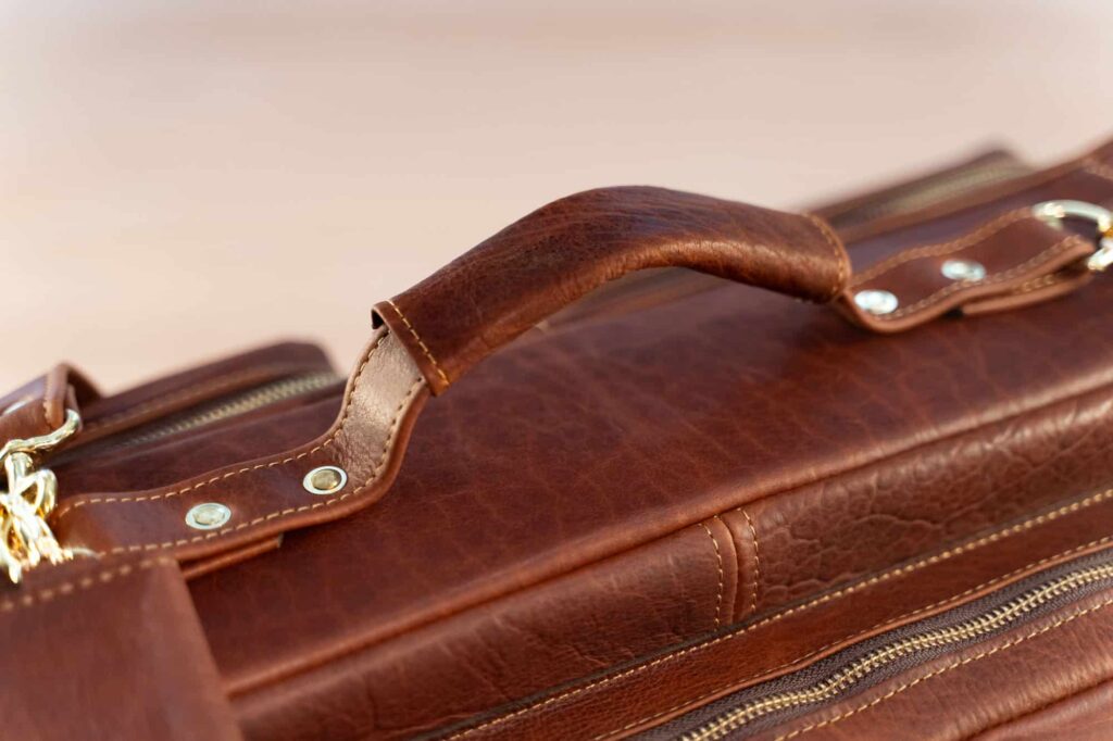 Rolled All Leather Handle Rolled All Leather Handle