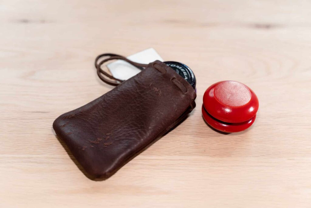 Yoyo Bag With Fireball Yoyo And Wood Yoyo Inside Yoyo Bag With Fireball Yoyo And Wood Yoyo Inside