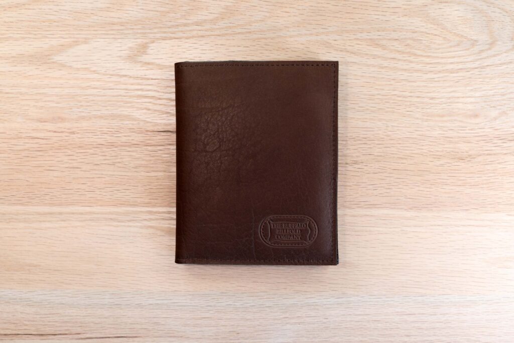 Brown Leather Field Notes Wallet - Made In Usa Brown Leather Field Notes Wallet - Made In Usa