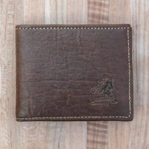 Bigfoot Leather Wallet - Bifold - Brown - Made in USA