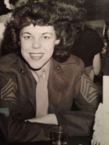 Us Marine Betty Keitel, Mother Of Bill Keitel Us Marine Betty Keitel, Mother Of Bill Keitel