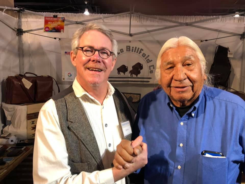Bill Keitel Greeting Long Time Native American Friend Bill Keitel Greeting Long Time Native American Friend