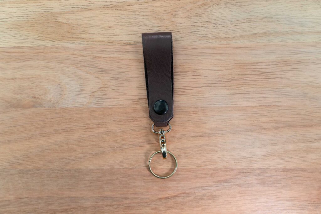 Brown Leather Belt Key Holder Brown Leather Belt Key Holder