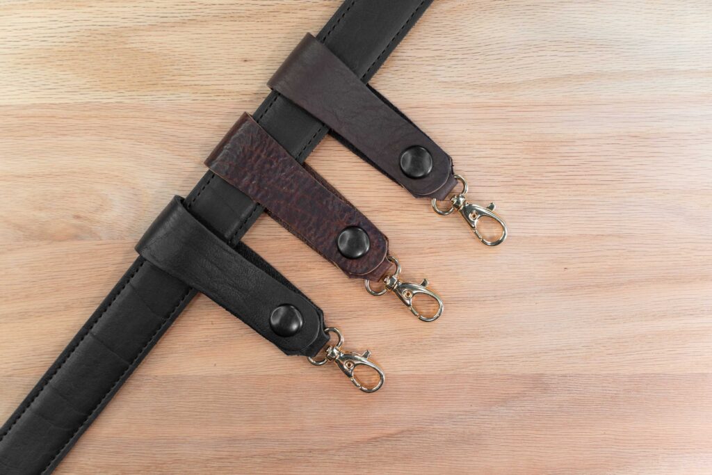 Leather Belt Key Holder - Made in USA Leather Belt Key Holder - Made in USA