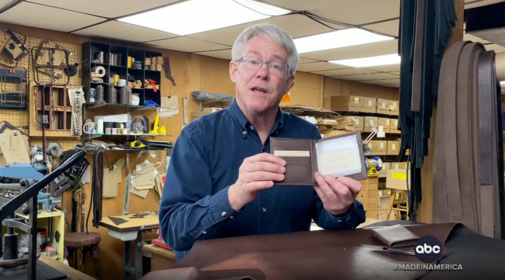 Bison Leather Wallets - Featured On Abc World News With David Muir Bison Leather Wallets - Featured On Abc World News With David Muir
